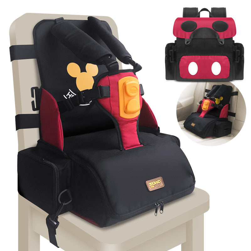 3-in-1 Portable Car Seat, Booster & Travel High Chair by HitMyNeed
