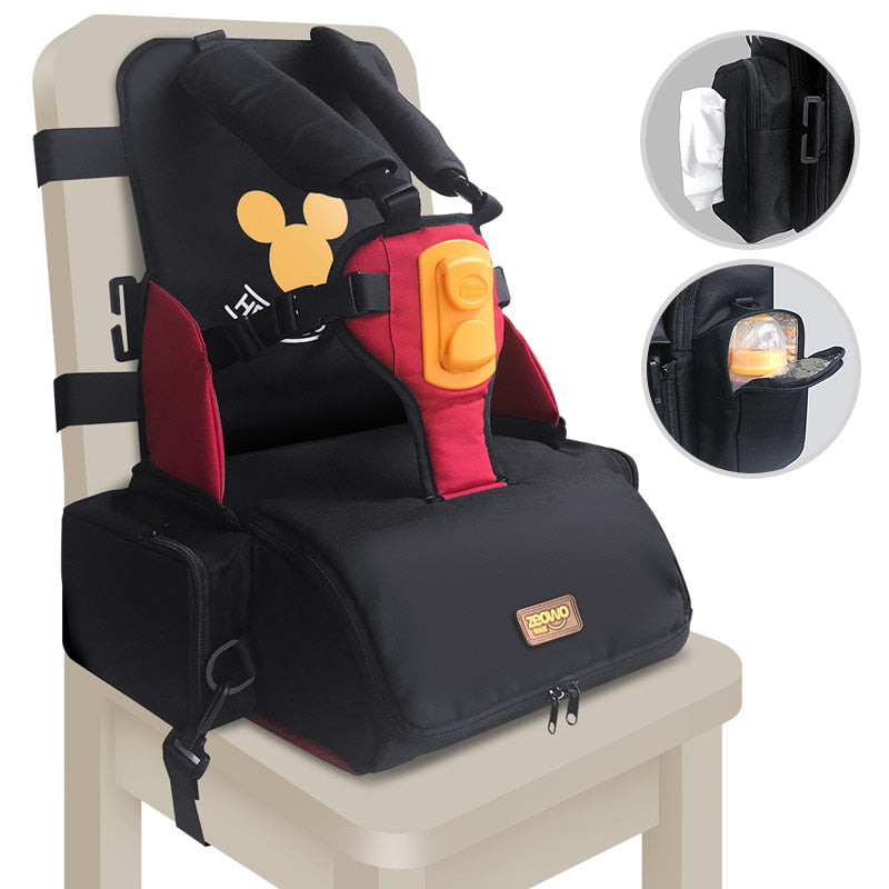 3-in-1 Portable Car Seat, Booster & Travel High Chair by HitMyNeed