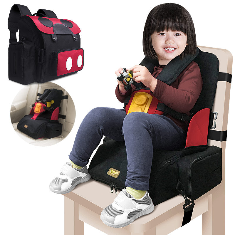 3-in-1 Portable Car Seat, Booster & Travel High Chair by HitMyNeed