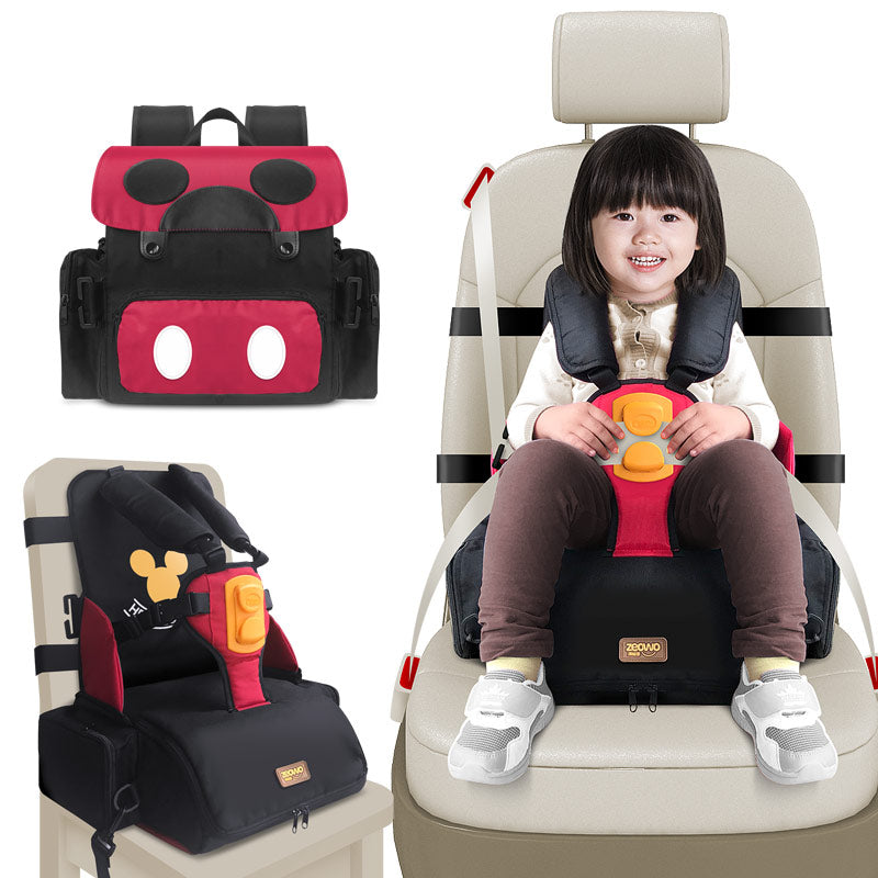 3-in-1 Portable Car Seat, Booster & Travel High Chair by HitMyNeed