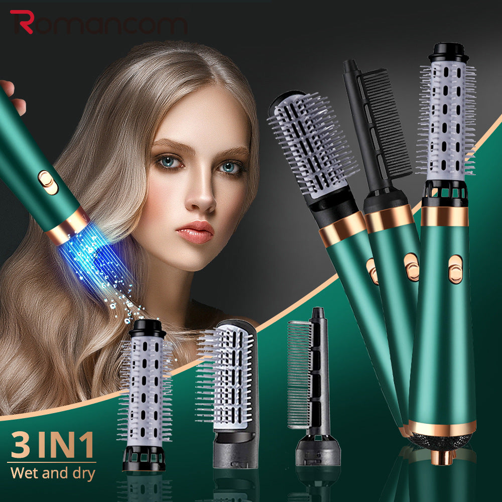 3-in-1 Professional Hair Dryer with Comb & Flyaway Tool by HitMyNeed