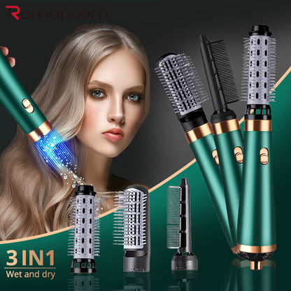 3-in-1 Professional Hair Dryer with Comb & Flyaway Tool by HitMyNeed
