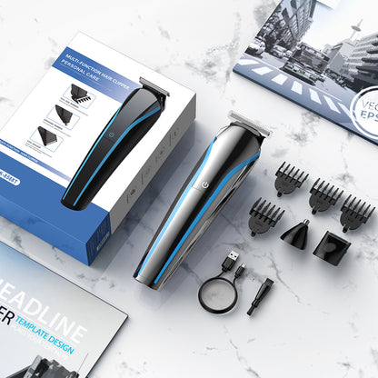 3-in-1 Rechargeable Men's Hair, Beard & Nose Trimmer by HitMyNeed