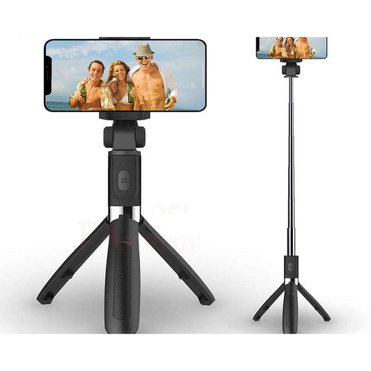 3-in-1 Selfie Stick Tripod with Bluetooth Remote by HitMyNeed