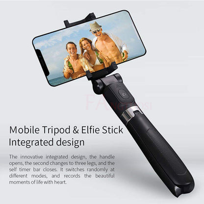3-in-1 Selfie Stick Tripod with Bluetooth Remote by HitMyNeed