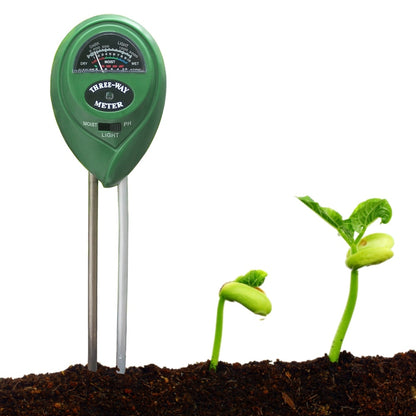 3-in-1 Soil Moisture, pH and Light Tester by HitMyNeed