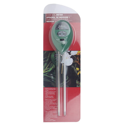 3-in-1 Soil Moisture, pH and Light Tester by HitMyNeed