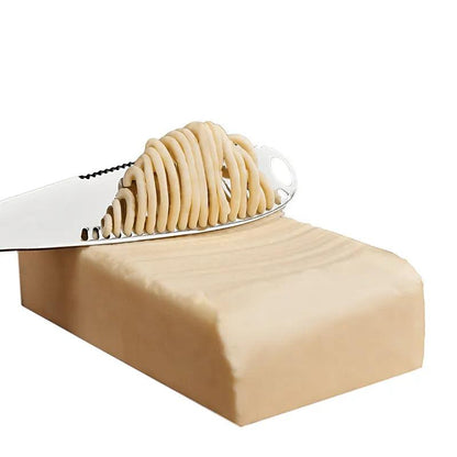 3-in-1 Stainless Steel Butter & Cheese Spreader Knife by HitMyNeed