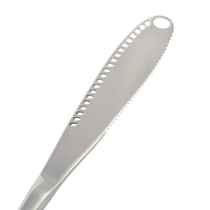 3-in-1 Stainless Steel Butter & Cheese Spreader Knife by HitMyNeed