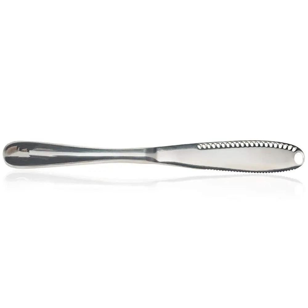 3-in-1 Stainless Steel Butter & Cheese Spreader Knife silver by HitMyNeed