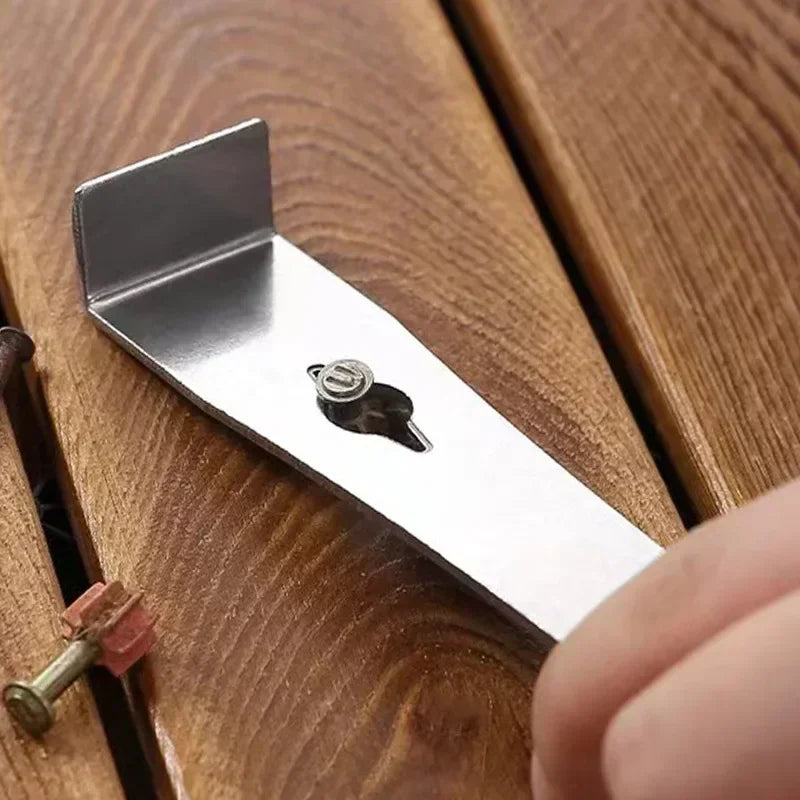 3 in 1 Stainless Steel Flat Pry Bar & Wood Scraper by HitMyNeed