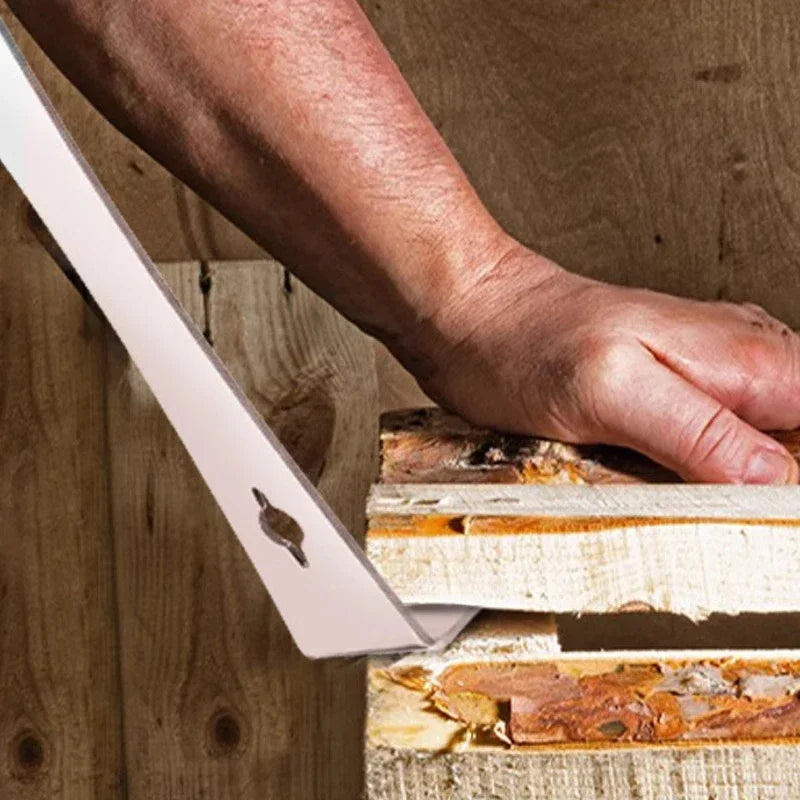 3 in 1 Stainless Steel Flat Pry Bar & Wood Scraper by HitMyNeed