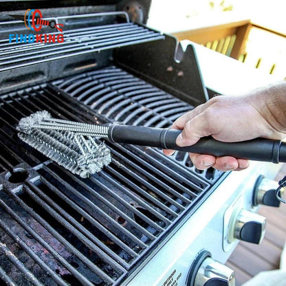 3-in-1 Stainless Steel Grill Cleaning Brush by HitMyNeed