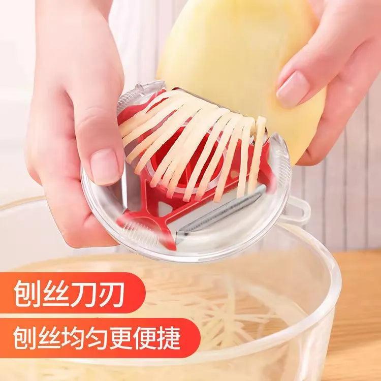 3-in-1 Stainless Steel Magic Trio Peeler Set by HitMyNeed