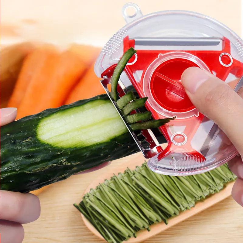 3-in-1 Stainless Steel Magic Trio Peeler Set by HitMyNeed