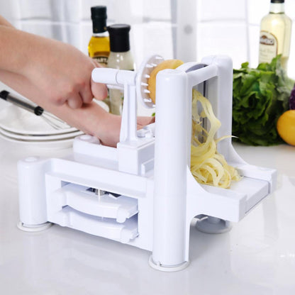 3-in-1 Tri-Blade Vegetable Slicer and Spiralizer by HitMyNeed