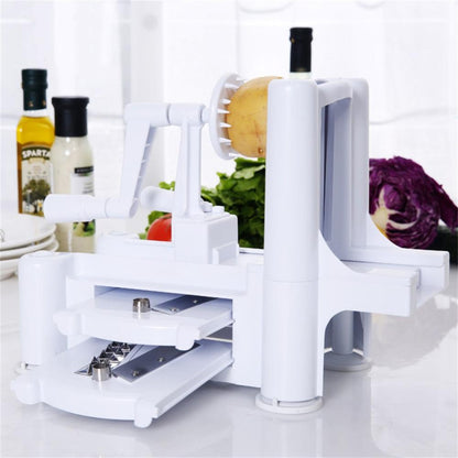 3-in-1 Tri-Blade Vegetable Slicer and Spiralizer by HitMyNeed