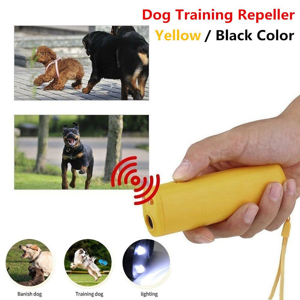 3-in-1 Ultrasonic Dog Anti-Bark & Training Device by HitMyNeed