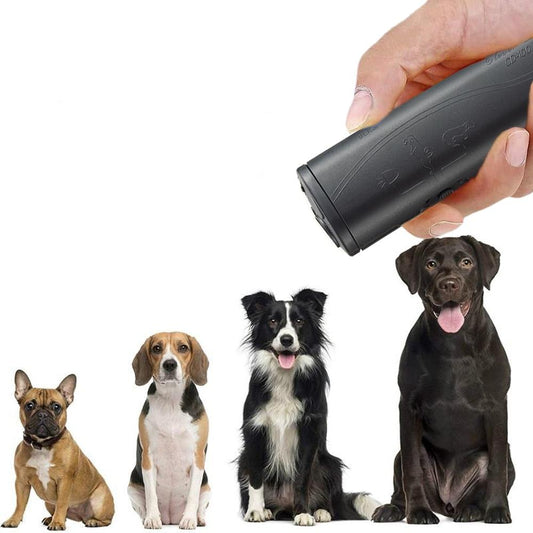 3-in-1 Ultrasonic Dog Repeller & Training Device by HitMyNeed