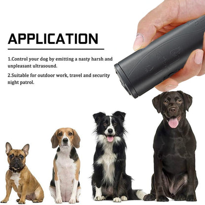 3-in-1 Ultrasonic Dog Repeller & Training Device by HitMyNeed
