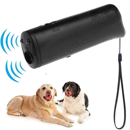 3-in-1 Ultrasonic Dog Repeller & Training Device by HitMyNeed