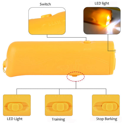 3 in 1 Ultrasonic Dog Repeller with LED Light by HitMyNeed