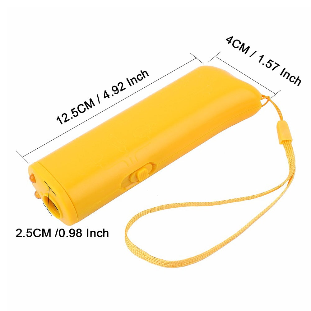 3-in-1 Ultrasonic Dog Training & Bark Control Device by HitMyNeed