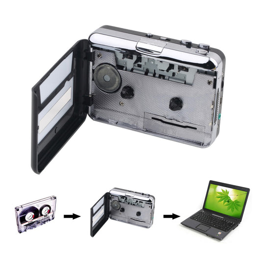 3-in-1 USB Cassette Player, Recorder & MP3 Converter by HitMyNeed