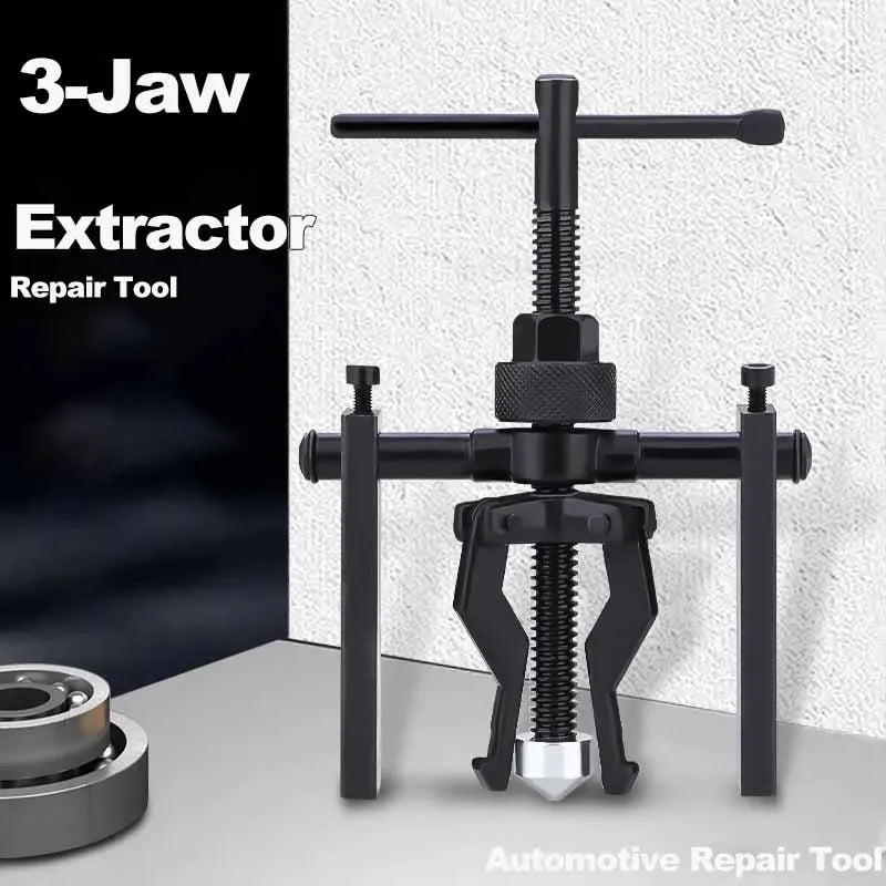3-Jaw Inner Bearing Puller Gear Extractor Tool Kit by HitMyNeed