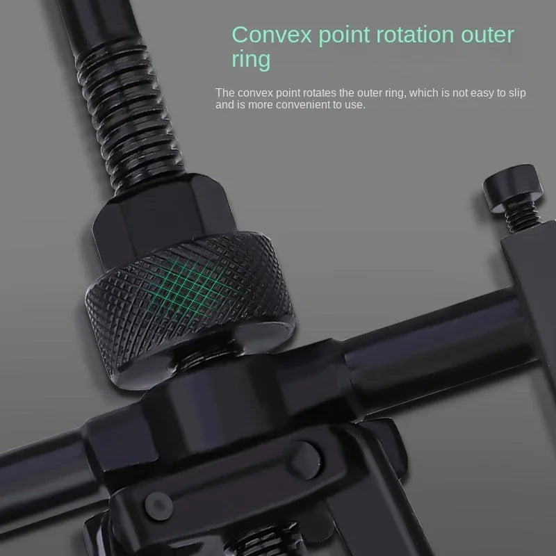 3-Jaw Inner Bearing Puller Gear Extractor Tool Kit by HitMyNeed