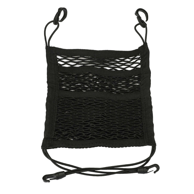 3-Layer Car Seat Organizer Mesh Net Bag by HitMyNeed