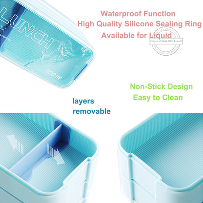 3-Layer Stackable Lunch Box Food Container by HitMyNeed