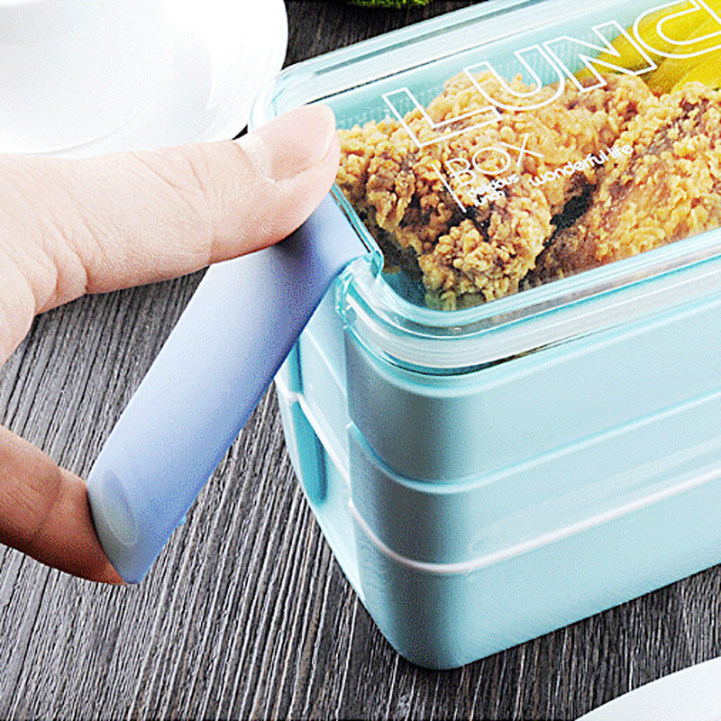 3-Layer Stackable Lunch Box Food Container by HitMyNeed