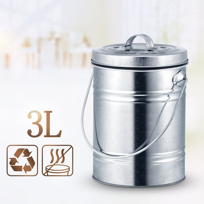 3-Liter Kitchen Compost Bin with Odor Control by HitMyNeed