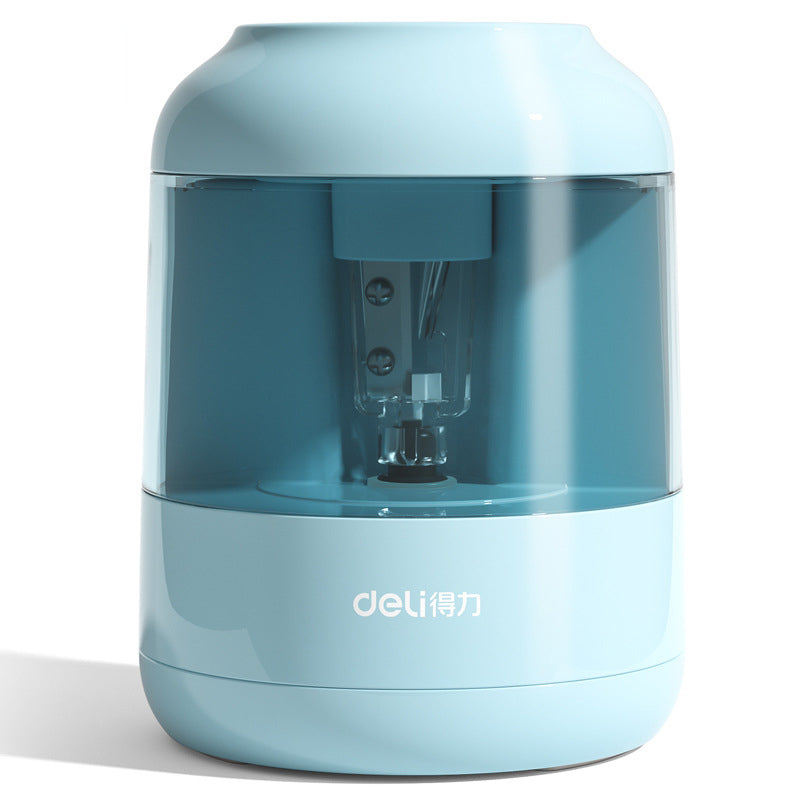 3-Mode Automatic Electric Pencil Sharpener blue by HitMyNeed