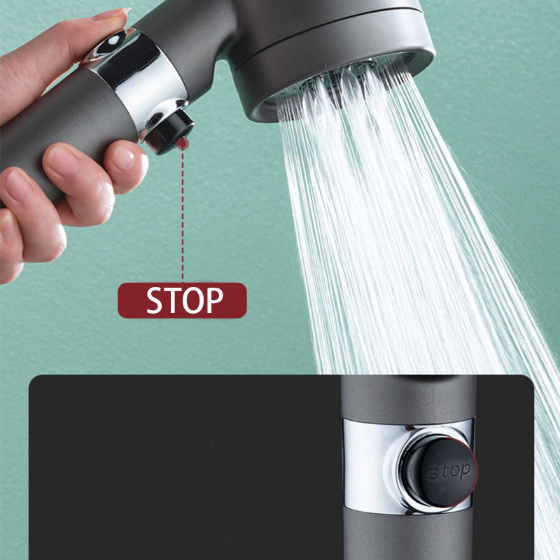 3-Mode High Pressure Filtered Shower Head Set by HitMyNeed