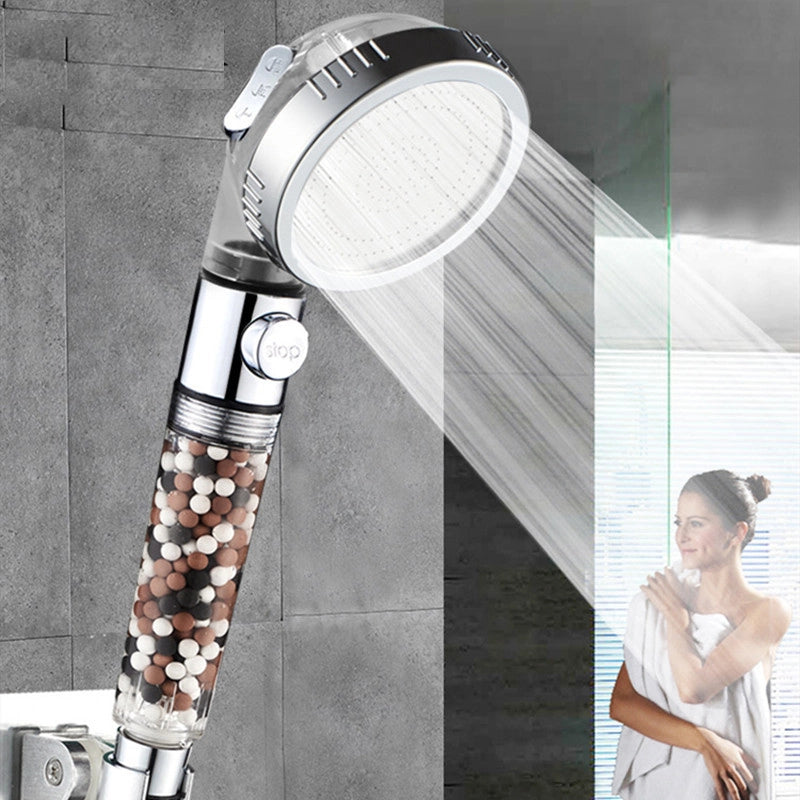 3-Mode Shower Head Filter with Mineral Beads by HitMyNeed