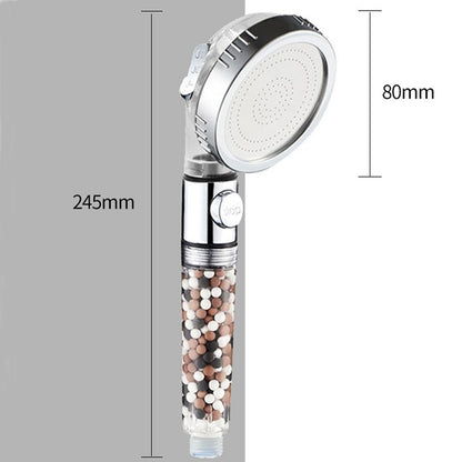 3-Mode Shower Head Filter with Mineral Beads by HitMyNeed