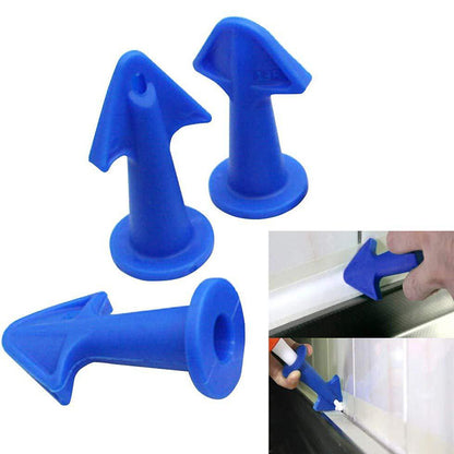 3-Piece Caulk Nozzle & Grout Finishing Tool Set by HitMyNeed