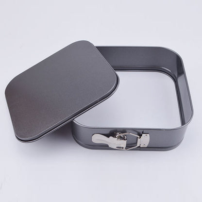 3-Piece Square Cake Tin Set with Removable Base by HitMyNeed
