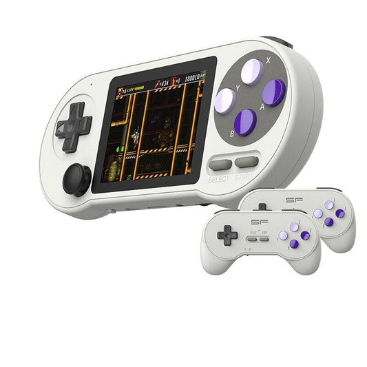 3" Retro Handheld Game Console with 6000 Games with-2pcs-controller by HitMyNeed