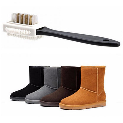 3-Sided Nubuck & Suede Shoe Cleaning Brush by HitMyNeed