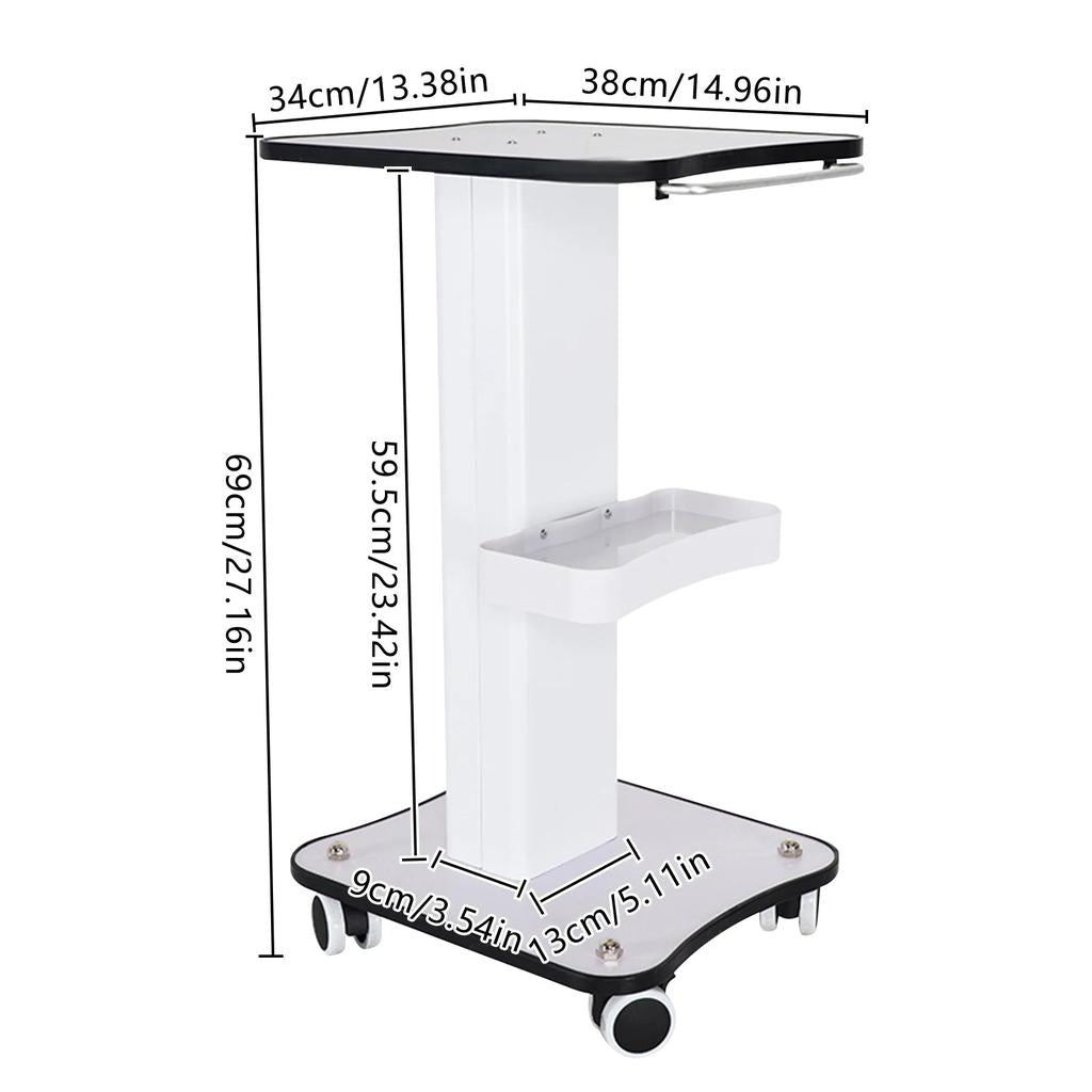 3 Tier Beauty Salon Trolley Cart with Handle by HitMyNeed