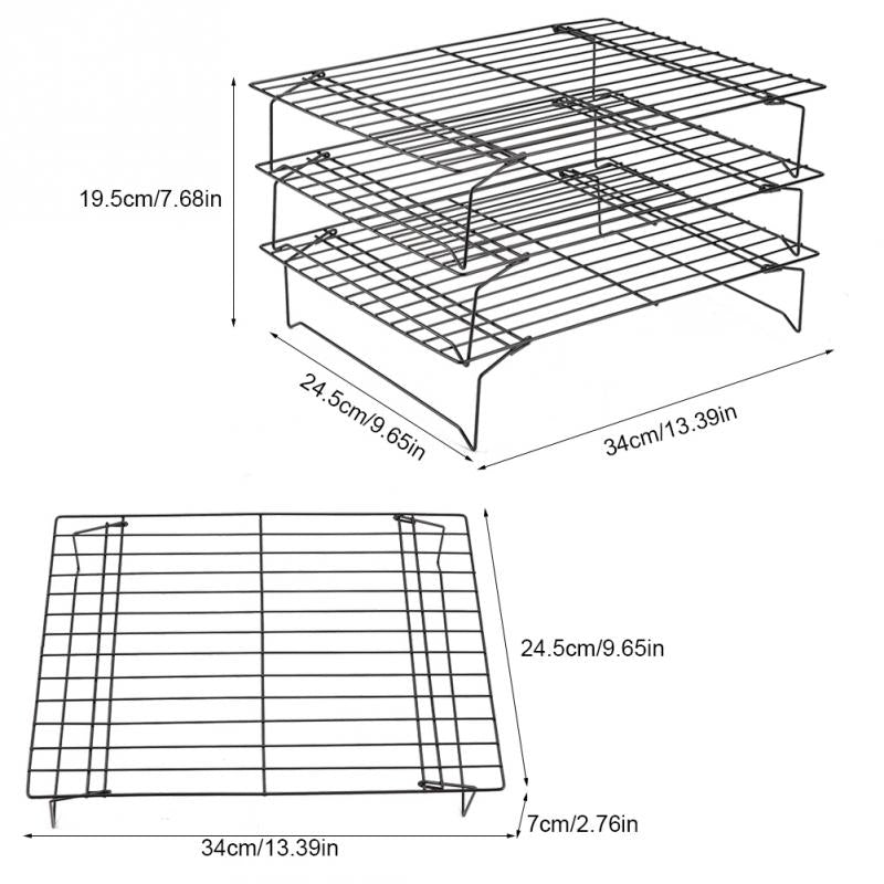 3-Tier Stainless Steel Cooling Rack for Baking by HitMyNeed
