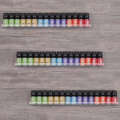 3-Tier Wall-Mount Acrylic Nail Polish Rack Set by HitMyNeed