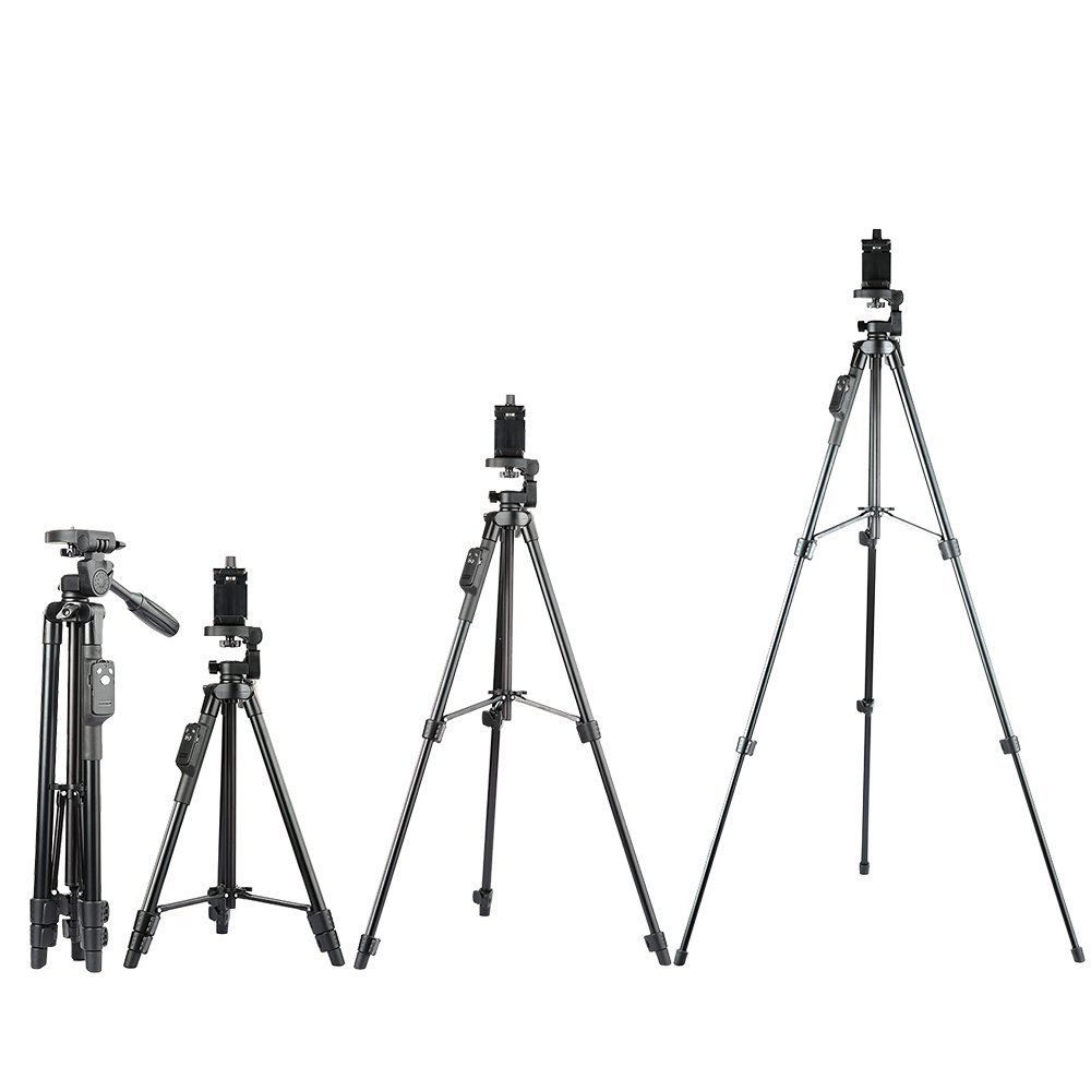 3-Way Aluminum Bluetooth Tripod with Remote by HitMyNeed