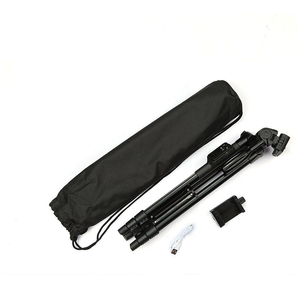 3-Way Aluminum Bluetooth Tripod with Remote by HitMyNeed