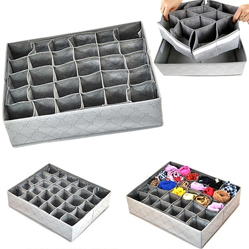 30-Cell Drawer Organiser for Socks and Intimates by HitMyNeed