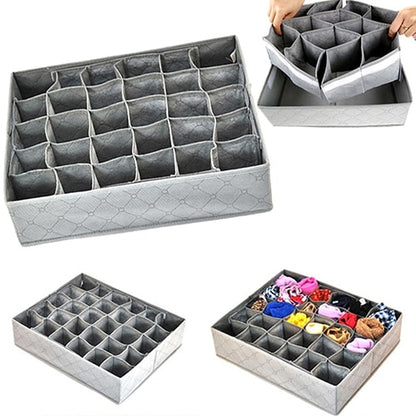 30-Cell Drawer Organiser for Socks and Intimates by HitMyNeed