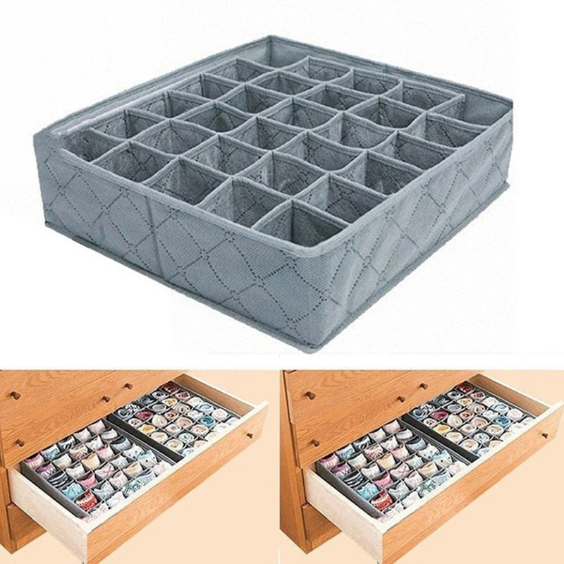 30-Grid Underwear Drawer Organizer by HitMyNeed
